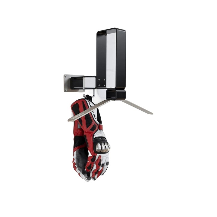 DZI SUITBASE akasztó, alumínium, polírozott, fekete, 15g