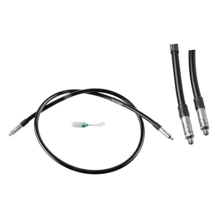 TRW rugalmas fékcső, 84cm, fekete, 0,1kg