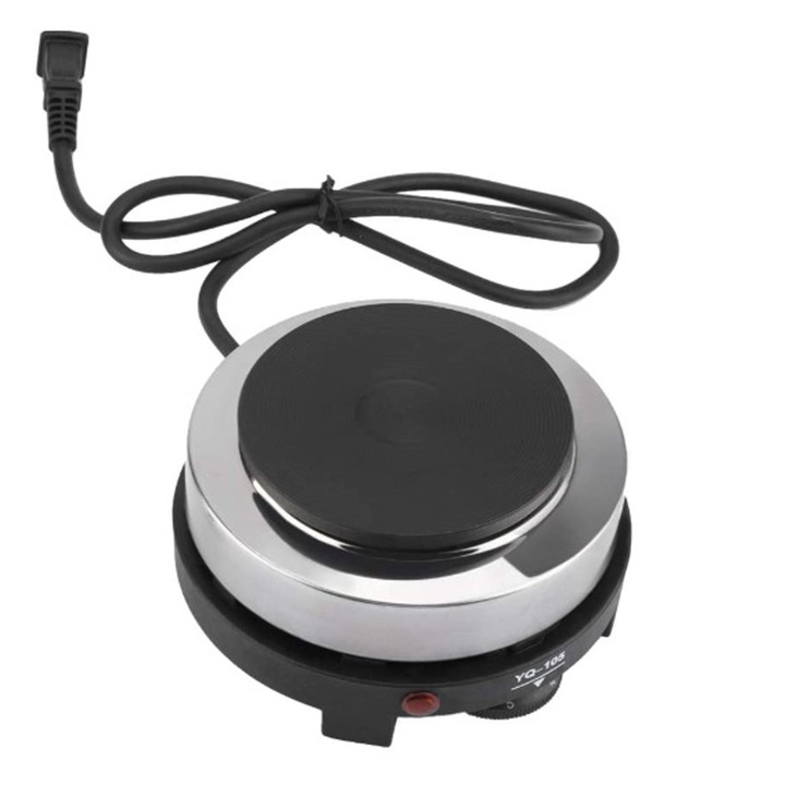 Plita electrica dubla, 2300W, arzatoare duble, alb
