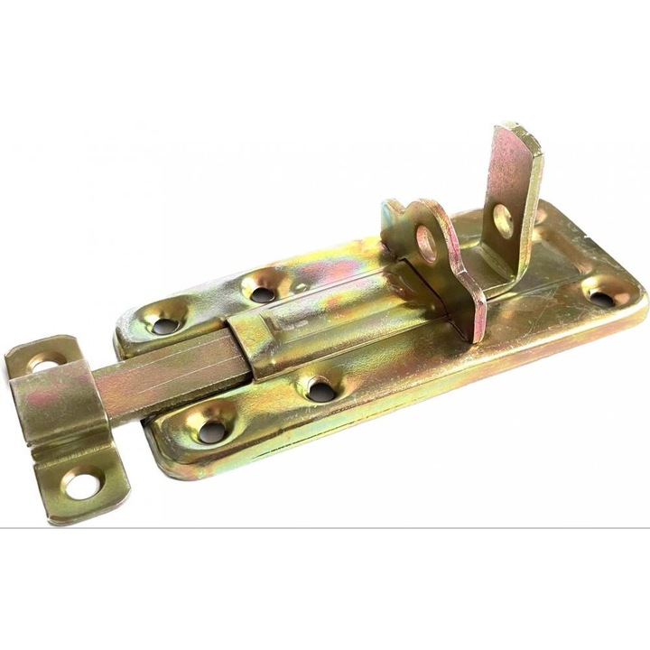 Резе, BKshop, Wztw 100 Espag Gearbox For Straight Screws 100x40 mm, Metal Material, Използва се за врата, шкаф, прозорец, рафт, маса, 81 g, Chrome Gold