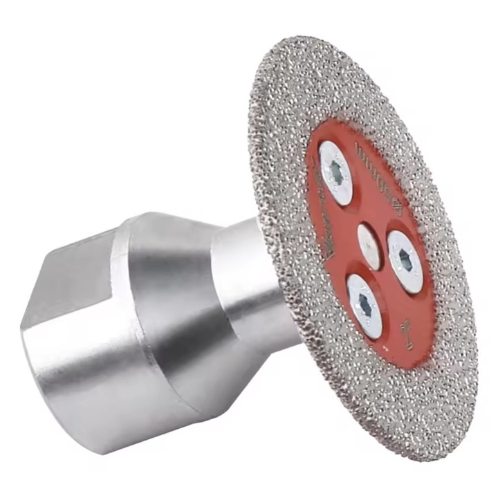 Mini disc diamantat diametru 75 mm, prindere laterala M14, Top Ceramic 79521