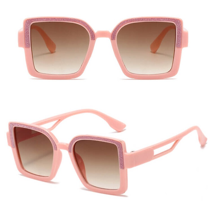 Ochelari de soare pentru fete Stylion STKD-01D roz