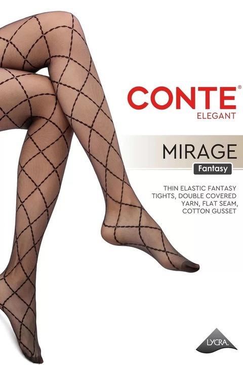 Dresuri cu imprimeu in romburi, Conte Fantasy Mirage