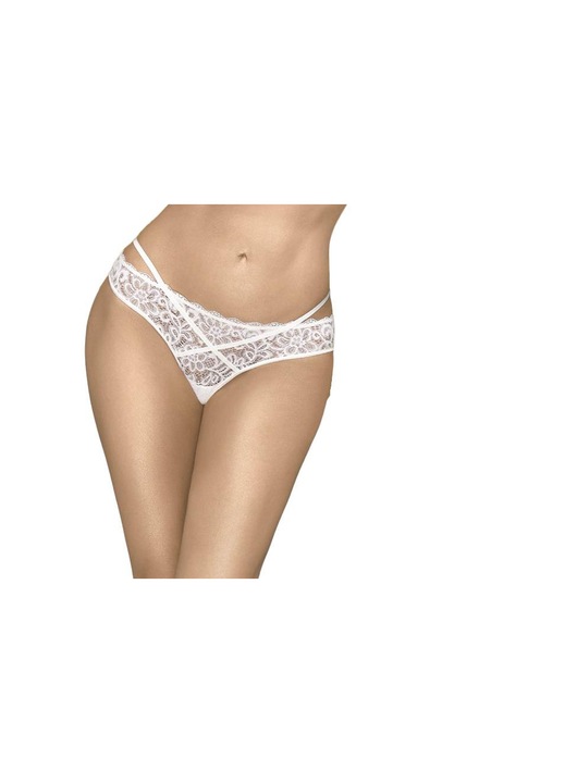 Szexi bugyi, Penthouse, Poliamid/Elasztán, Fehér, L-XL INTL