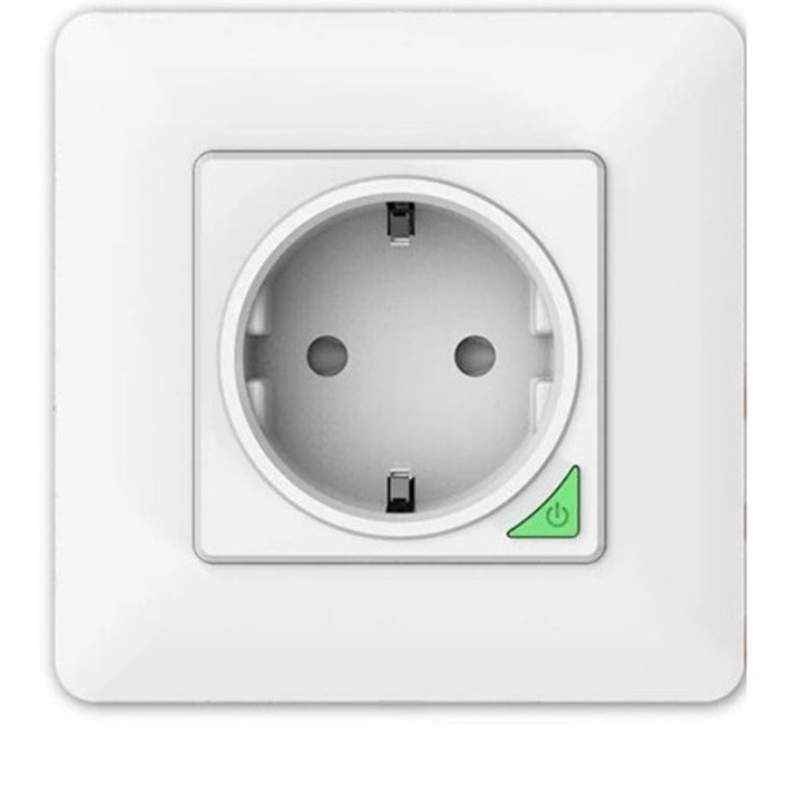 Wi-Fi контакт, адаптер, гласово управление, дистанционно управление, пластмаса