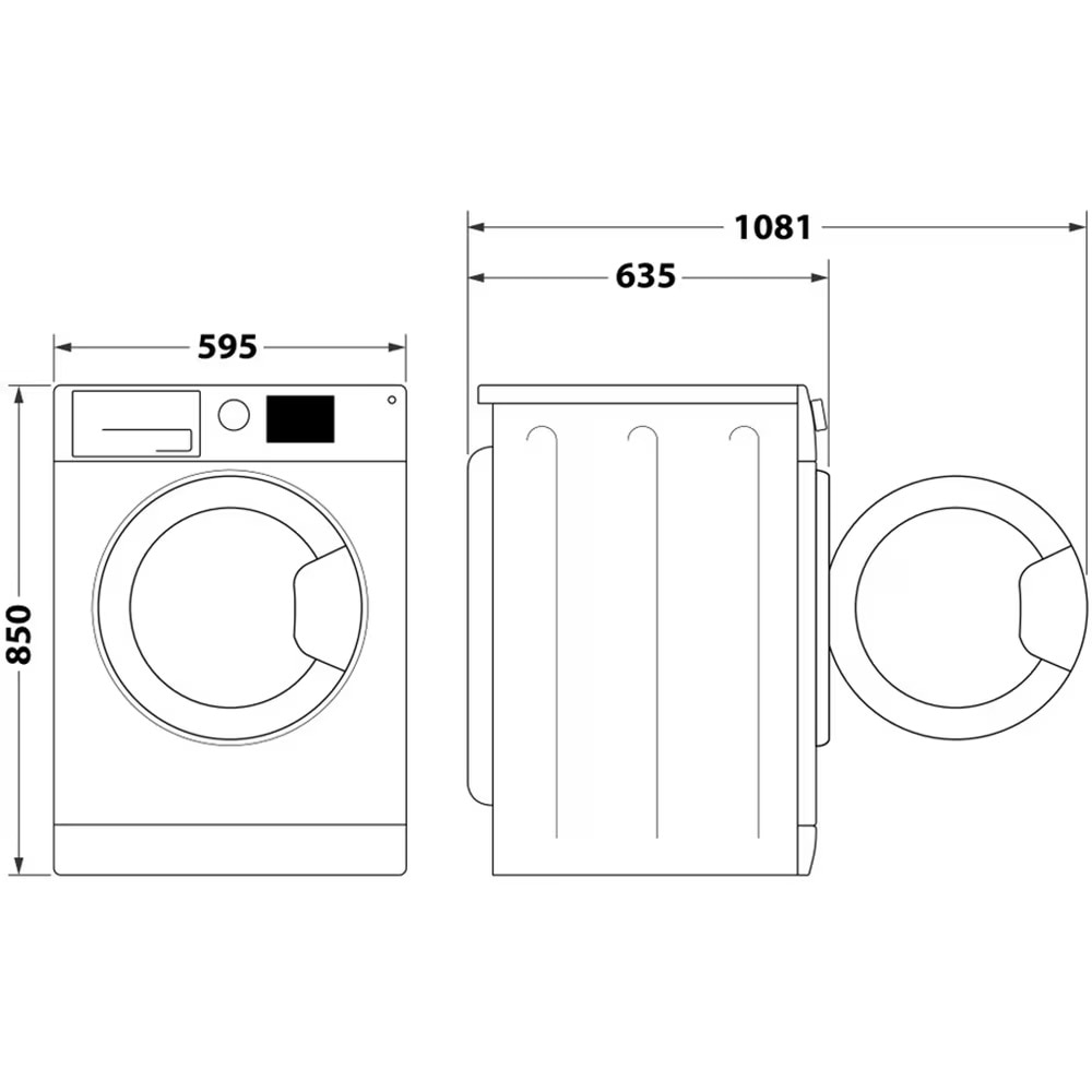Masina de spalat rufe Whirlpool FFB 10489 BV EE, 6th Sense, FreshCare+, Steam refresh, 10 kg, 1400 rpm, Clasa A, Alba