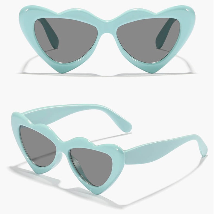 Ochelari de soare pentru fete Heart Stylion STKD-09D verde