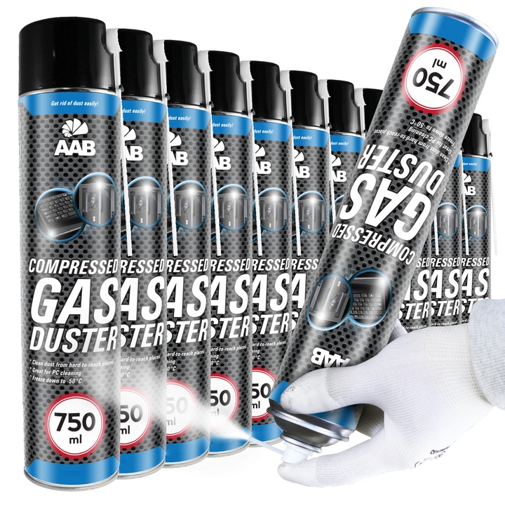 Spray racire AABCOOLING 11 x 750 ml, pentru indepartarea varfurilor de metal si curatare, -50C, universal