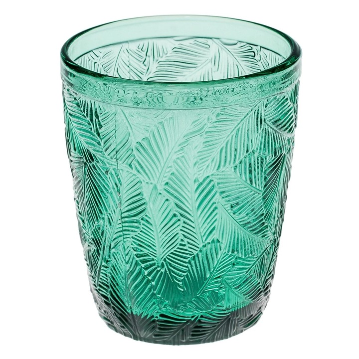 Green Glass Cup "Trópusi" 300ml