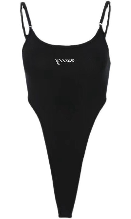 Потник, секси, черен, един размер INTL