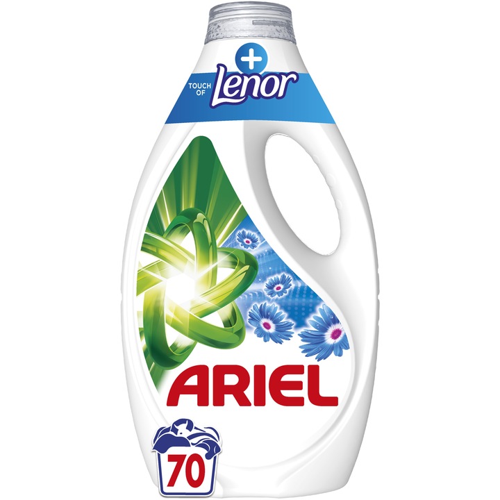 Течен перилен препарат Ariel Touch Of Lenor Fresh Air, 70 пранета