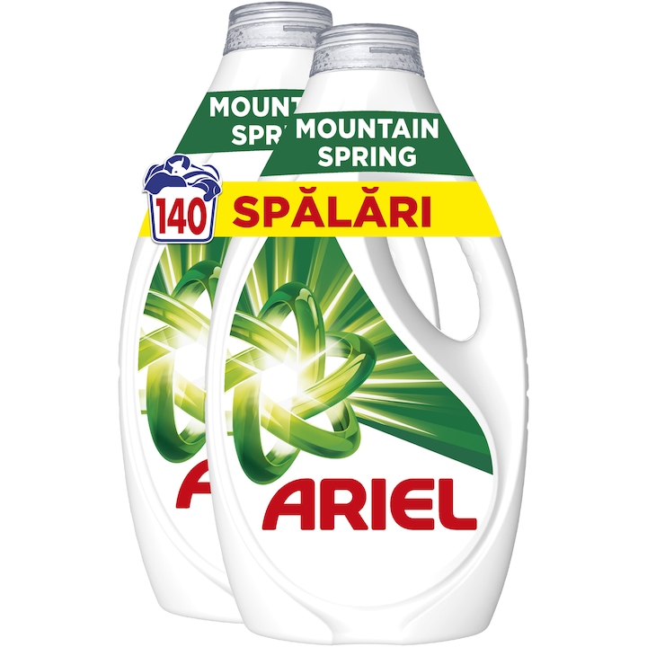 Течен перилен препарат Ariel Mountain Spring, 140 пранета