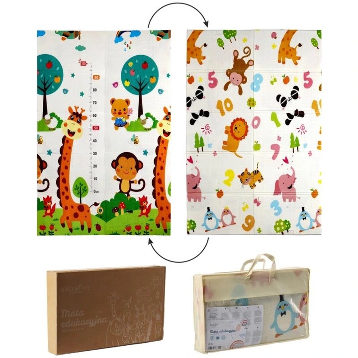 Saltea de joaca Pad pentru joaca, CH, obojstrana, 200x150 cm, XPE