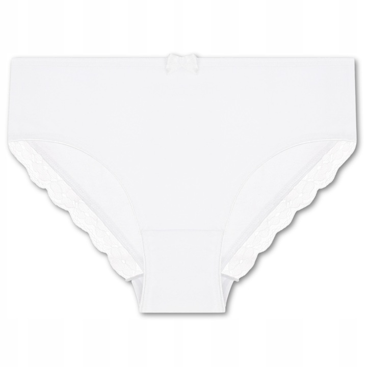 Gyerek bugyi, Moraj, csipke alsónadrág, fehér, pamut, 1 részes szett, 146-152 CM