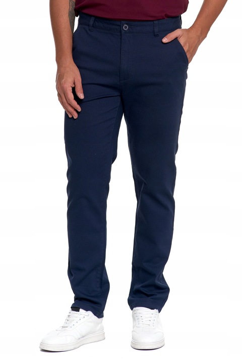 Pantaloni pentru barbati, Moraj, Bumbac/Elastan, Bleumarin