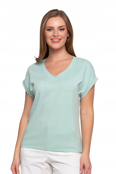 Női póló, pamut, Moraj, zöld, XS INTL