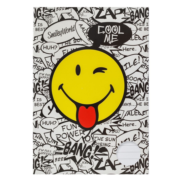 A5-ös Dictando jegyzetfüzet emoji mintával - 40F