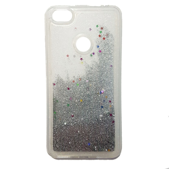 Liquid Glitter tok FUN Xiaomi redmi 4x Silverhez