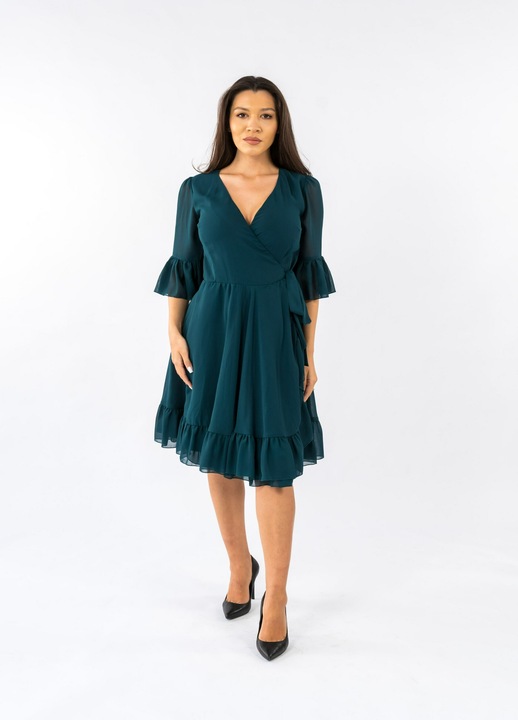 Rochie Verde inchis Eleganta Claudia, Verde