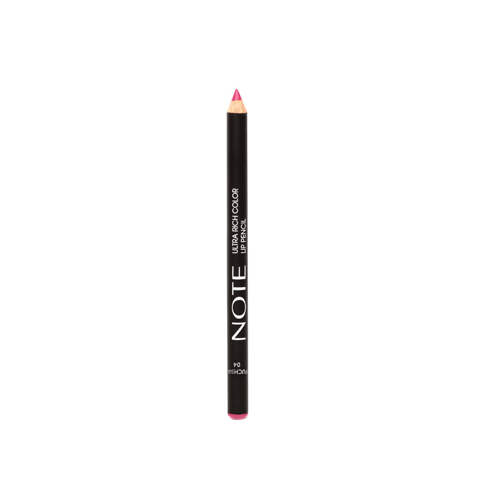 Creion de buze Ultra Rich Color, NOTE Cosmetics , nuanta 04 Fuchsia, 1.1 g
