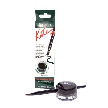Tus contur ochi gel Rimmel Kate Waterproof Gel Eyeliner - Emerald Tus contur ochi gel Rimmel Kate Waterproof Gel Eyeliner - Emerald