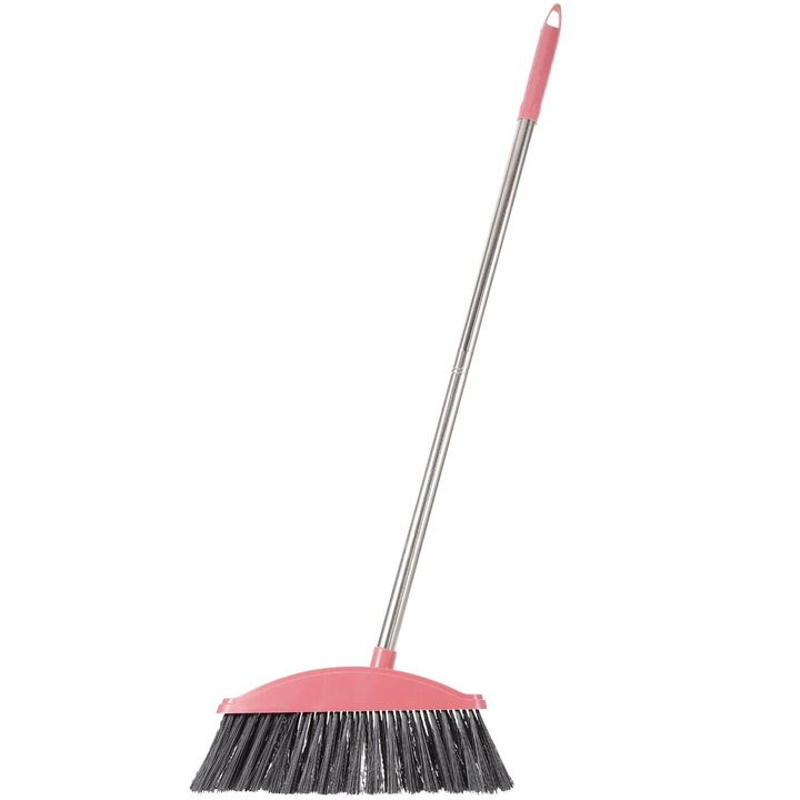 Mop multicolor, 87.30x30.40x3.00cm, material inox si plastic, pentru curatenie acasa