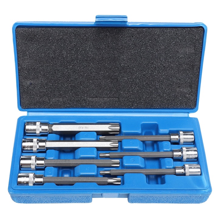 Set chei torx, 7 piese, multicolor, 21x11x4.5cm