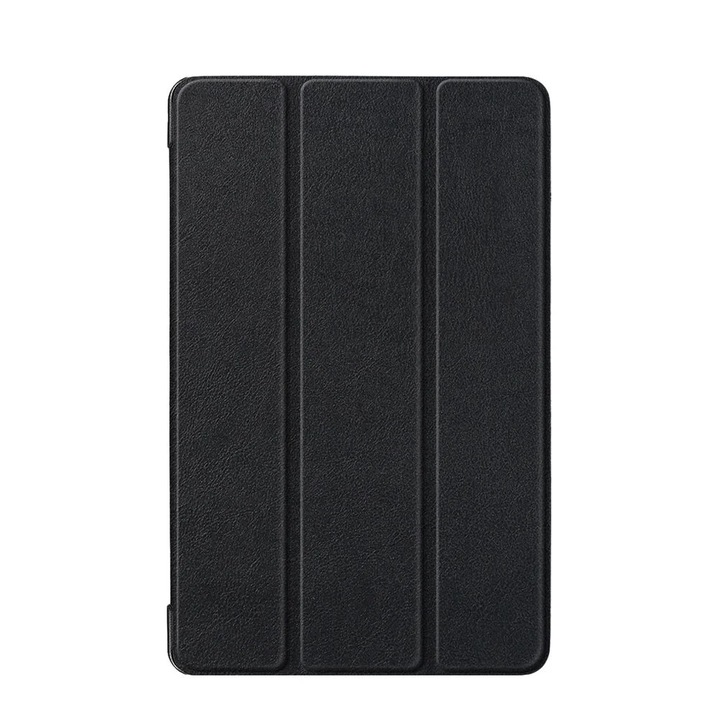 Husa tableta din piele, neagra, 24.9x15.5x1.3cm