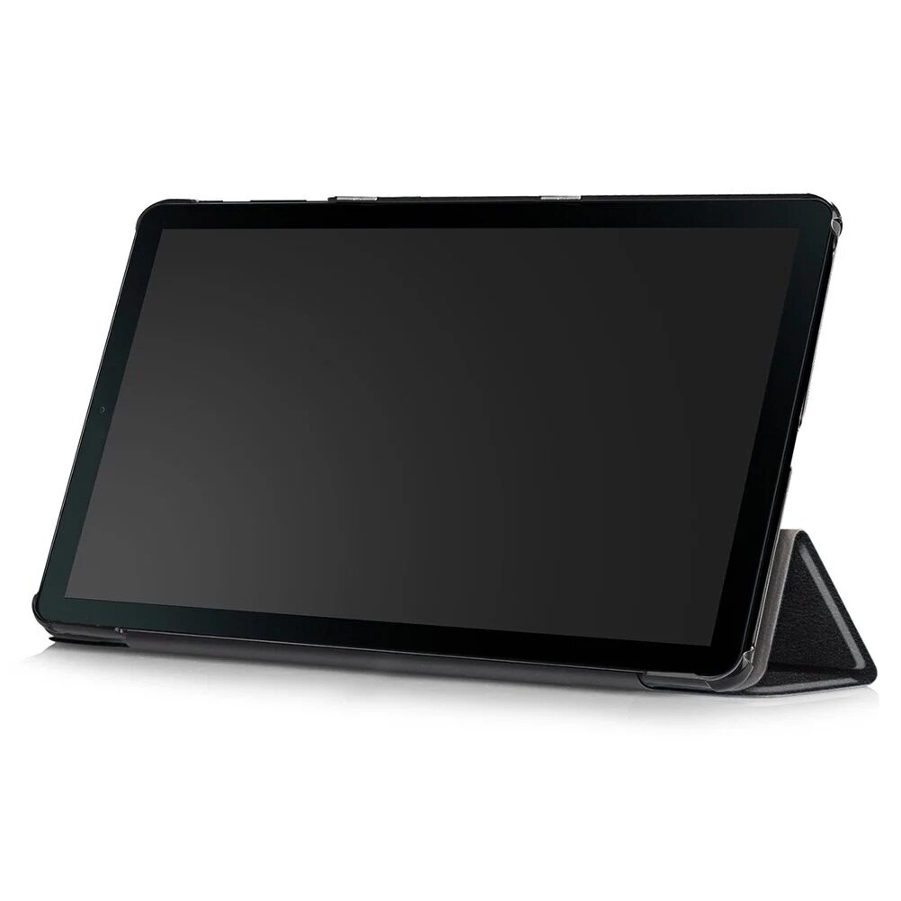 Husa tableta din piele, neagra, 24.9x15.5x1.3cm