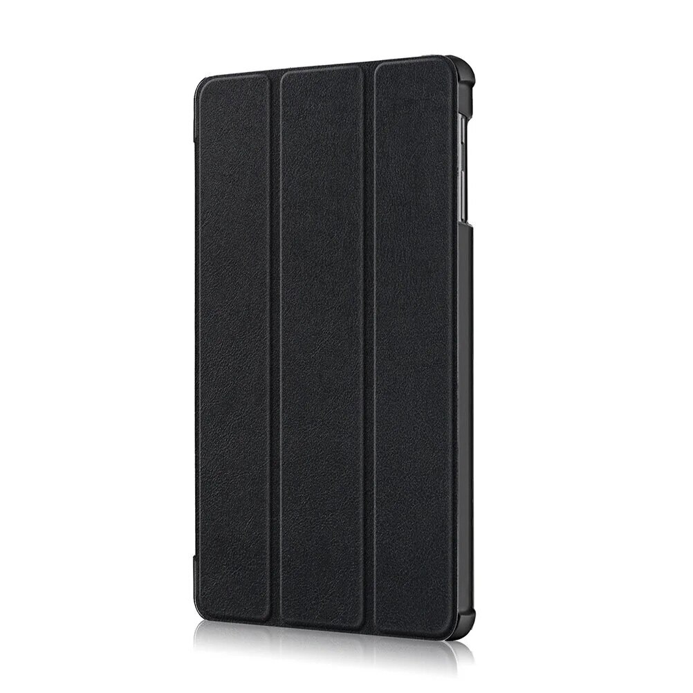 Husa tableta din piele, neagra, 24.9x15.5x1.3cm