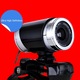 Професионална 720P уеб камера с микрофон и клипс, черна, 5.5x3x3cm