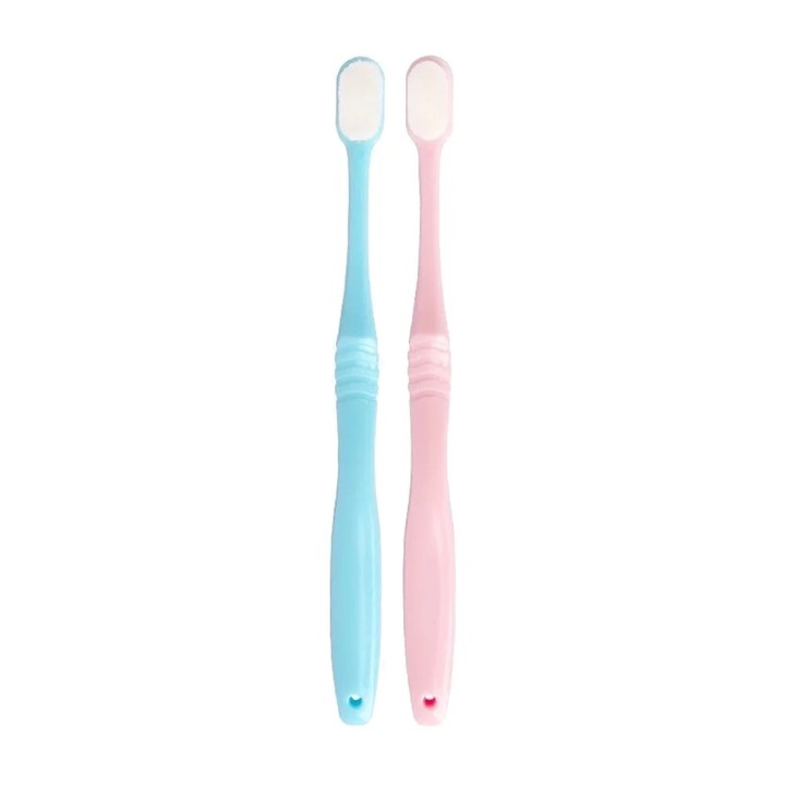 Periute de dinti clasice, 2 bucati, multicolor, 23x8x3.50 cm