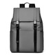 Rucsac de calatorie, compatibil cu laptop, curea ajustabila, gri, 42x32x14 cm