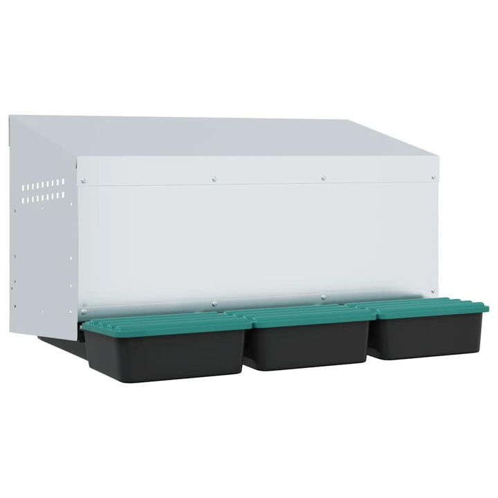 vidaXL fészekrakó doboz 3 rekeszes falra szerelhető 4104900