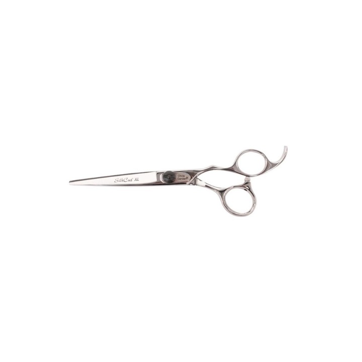 Професионална ножица Olivia Garden SilkCut XL, 6 инча-15,5 см, Сива