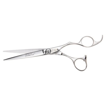 Foarfeca de tuns profesionala Olivia Garden SilkCut 6.5 inch-17 cm, Gri Foarfeca de tuns profesionala Olivia Garden SilkCut 6.5 inch-17 cm, Gri