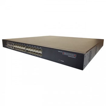 Switch EDGECORE ES4624-SFP, Layer 3, 16 porturi Gigabit SFP + 8 porturi Gigabit combo RJ45/SFP Switch EDGECORE ES4624-SFP, Layer 3, 16 porturi Gigabit SFP + 8 porturi Gigabit combo RJ45/SFP