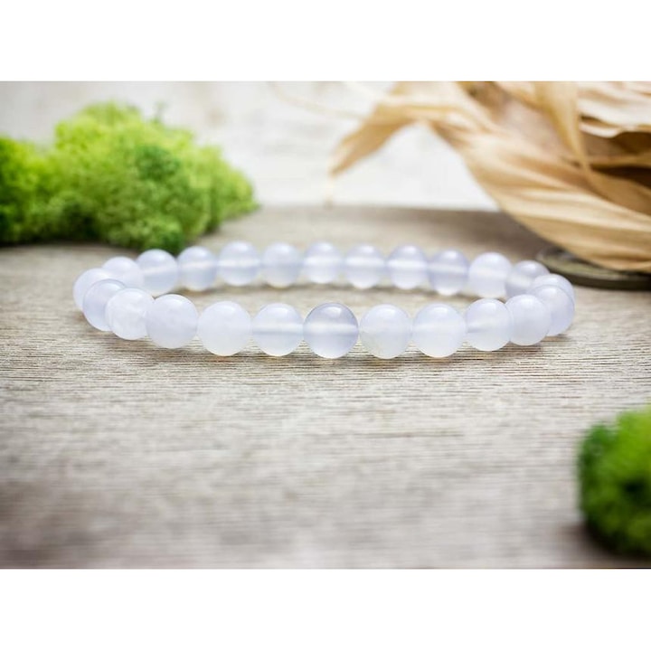 Bijuterie dama, R.M. Ekszer, Bratara minerala cu agat Sincere Hope