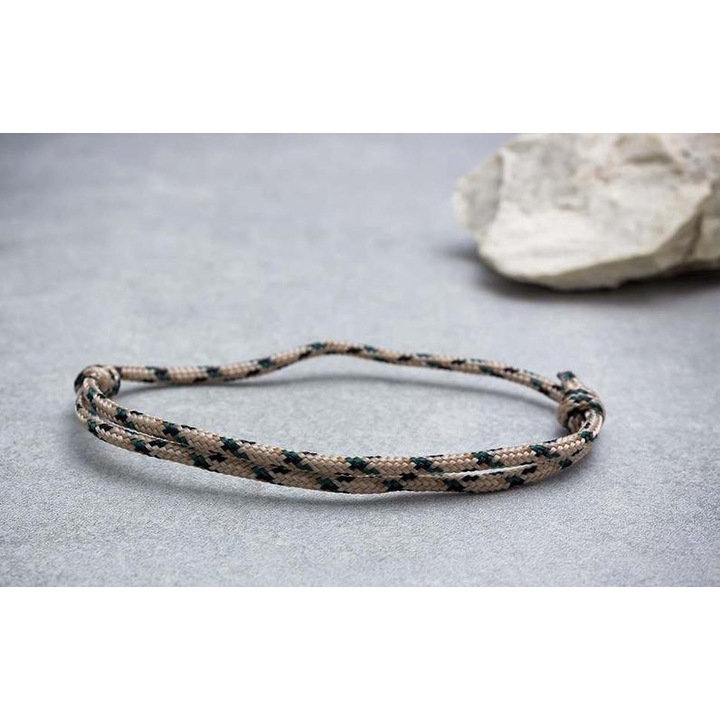 Кафява гривна от паракорд Power Resource