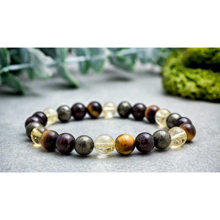 Bratara minerala Material Prosperity