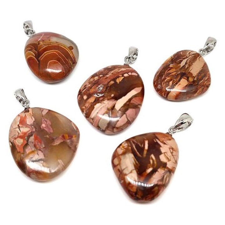 Lencse medál Jáspis ibis (MDG)