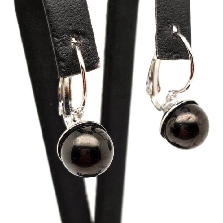 Fülbevaló golyó gagát záras 9,5-10,5mm