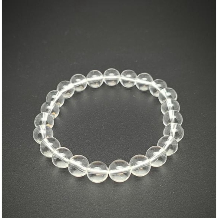 Bratara cu glob de cristal de stanca R.M. ékszer, 8-9mm