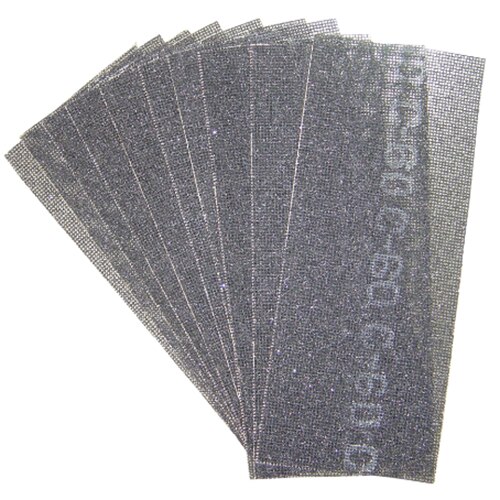 Set 10 bucati smirghele plasa EVOTOOLS, 270mm x 110 mm, grad de granulatie: 120