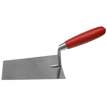 Mistrie inox dreapta Evotools, 18 cm, maner lemn Mistrie inox dreapta Evotools, 18 cm, maner lemn