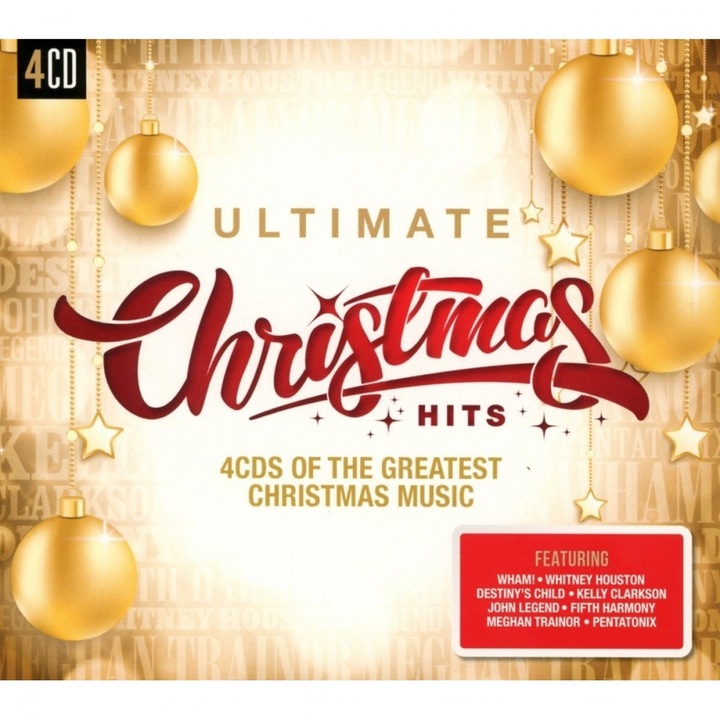 Various Artists (Wham!, Shakin Stevens, Boney M, Il Divo, Bob Dylan, Jose Feliciano, Celine Dion)-Ultimate... Christmas Hits-4CD