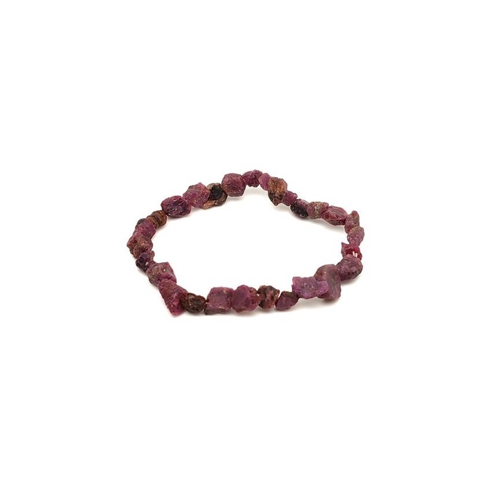 Bratara cu rubin brut R.M. ékszer 6-9mm
