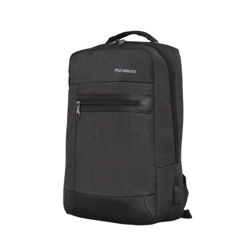 Rucsac pentru laptop 3538, 15,6", 30/42/13 cm, negru