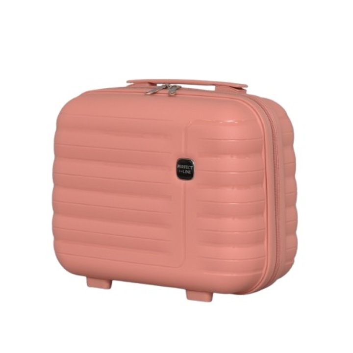 Чанта за ръчен багаж PERFECT LINE PP 4005, 35/29/17 см, Розова