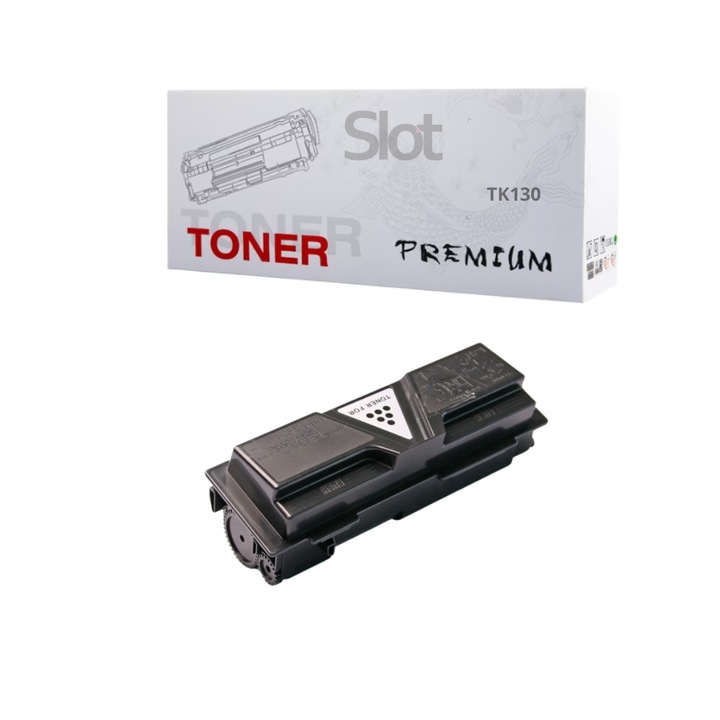 Съвместима тонер касета Kyocera TK130, черен, 7200 копия